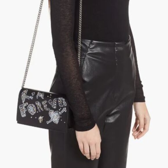 Alexander McQueen Handbags - ALEXANDER MCQUEEN Skull Mini Bag Forever AMQ, Black